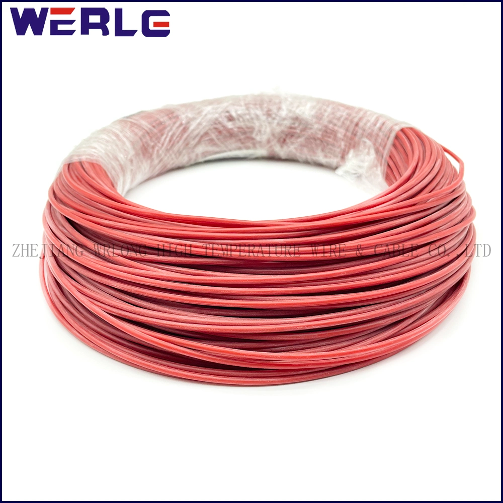 Agrp 6.0 Red Fiberglass Braided Silicon Rubber 300V 200c Insulated Tinned Copper Conductor Wire