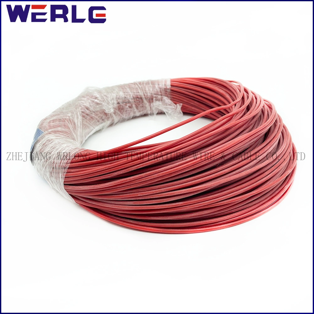 Agrp 6.0 Red Fiberglass Braided Silicon Rubber 300V 200c Insulated Tinned Copper Conductor Wire