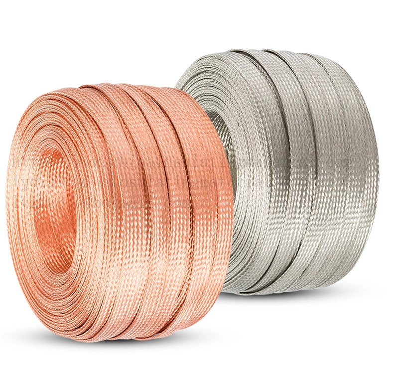 Copper Flexible Braided Connector with Ferrules